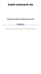 Mobile Screenshot of hotel-eisenach.de