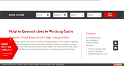 Desktop Screenshot of hotel-eisenach.com